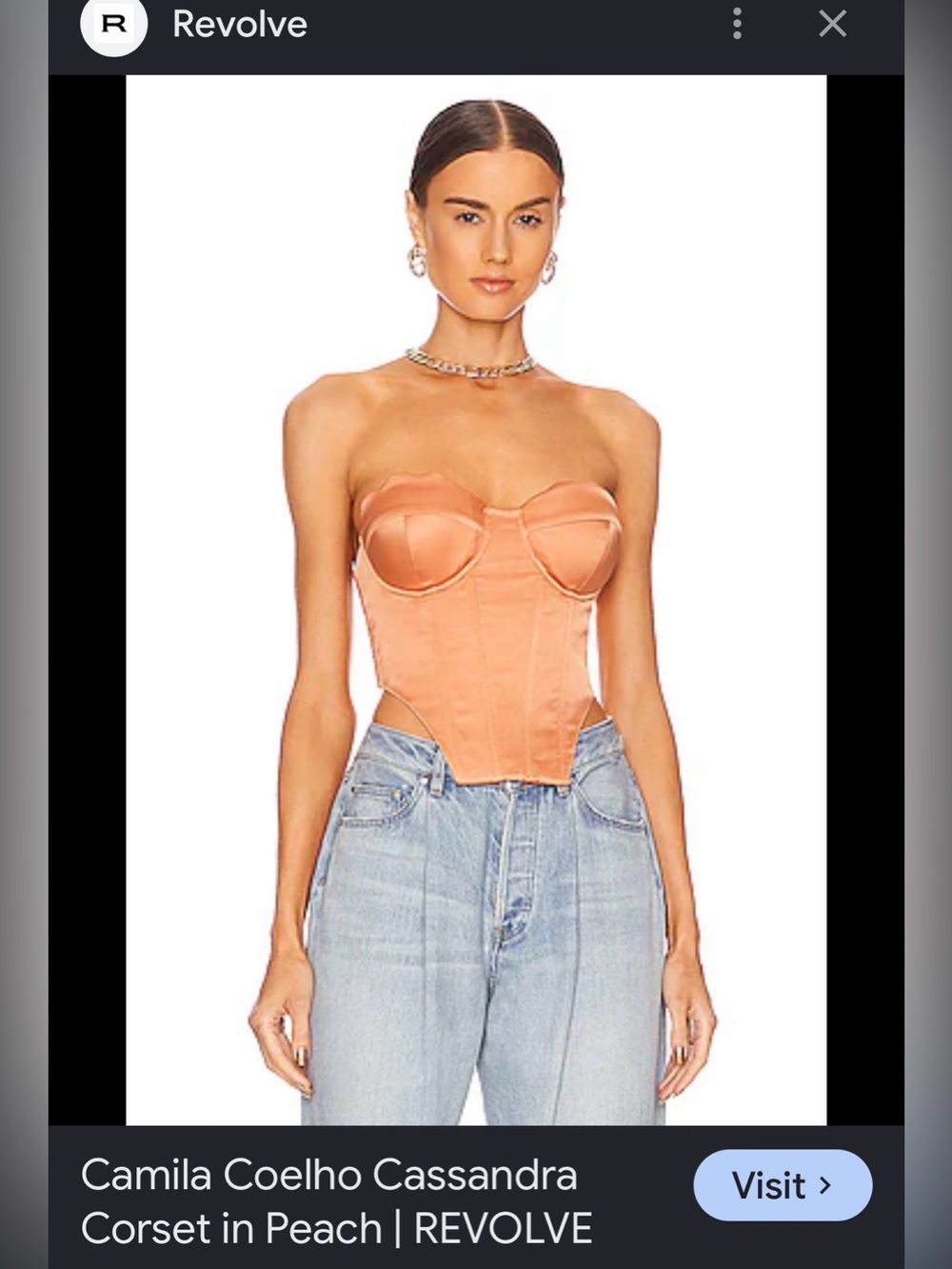 REVOLVE X CAMILA COEHLO Cassandra BUSTIER